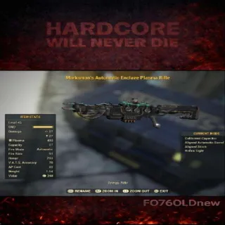Marksman's Automatic Enclave Plasma Rifle