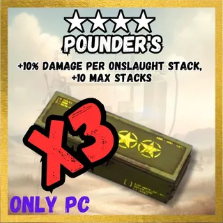 X3 Pounder's Legendary Mod