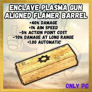 Mod Enclave  Aligner Flamer Barrel