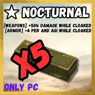 X5 Nocturnal Legendary Mod