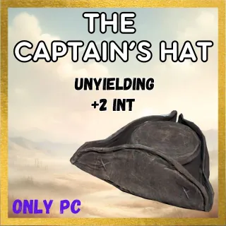 Captain's Hat Unyielding/+ 2INT