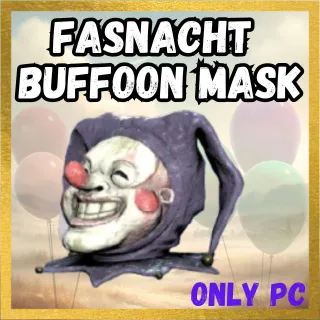 Fasnacht Buffoon Mask