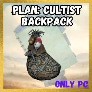 Plan: Cultist Backpack