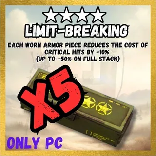 X5 Limit-Breaking Legendary Mod