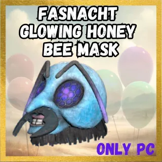 Fasnacht Glowing Honey Bee Mask