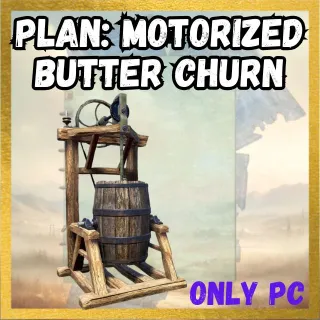 Plan: Motorized Butter Churn