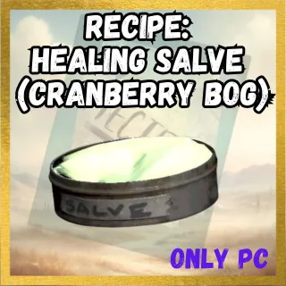 Recipe: Healing Salve (Cranberry Bog)