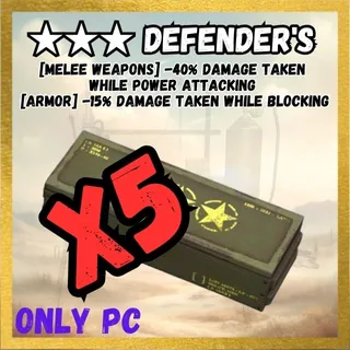 X5 Defender's Legendary Mod