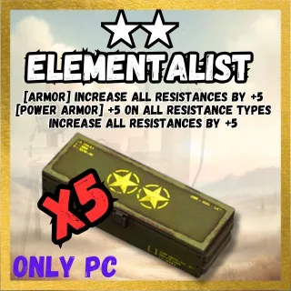 X5 Elementalist Legendary Mod