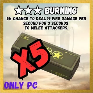 X5 Burning Legendary Mod