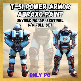 T-51 Abraxo paint UNYIELDING/AP/SENT