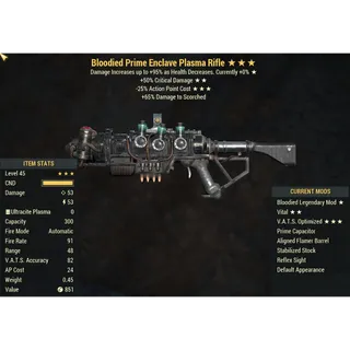 Enclave Plasma Rifle B/50C/25