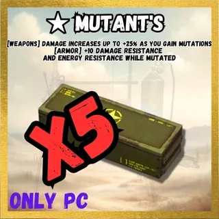 X5 Mutant's Legendary Mod