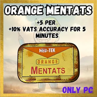 X1000 Orange Mentats