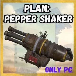 Plan: Pepper Shaker