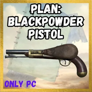 Plan: Blackpowder Pistol