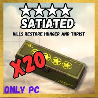 X20 Satiated Legendary mod