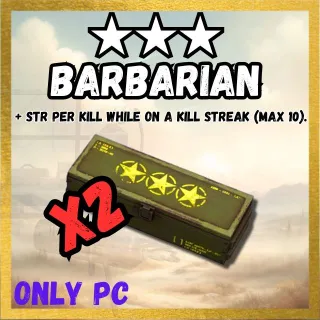 X2 Barbarian Legendary Mod