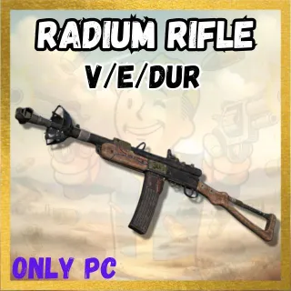 Radium Rifle V/E/DUR