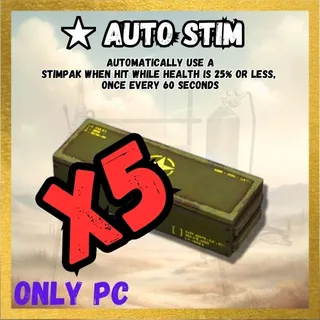 X5 Auto Stim Legendary Mod