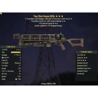 Gauss Rifle TS/E/15R