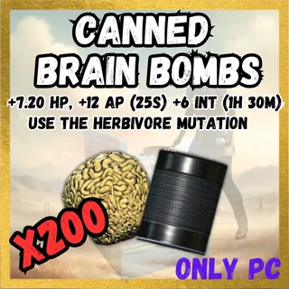 X200 Canned Brain Bombs