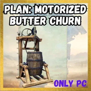 Plan: Motorized Butter Churn
