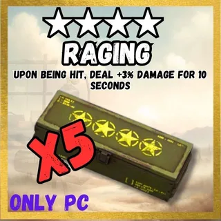 X5 Raging Legendary mod