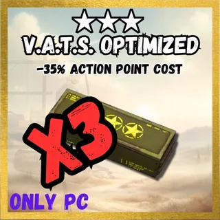 X3 V.A.T.S. Optimized Legendary Mod
