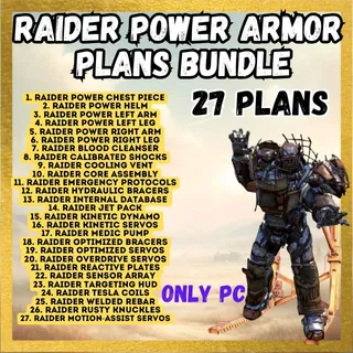 X27 Raider Power Armor Plans