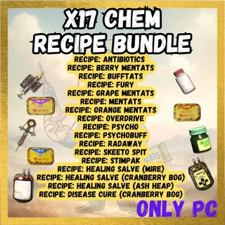 X17 Chem Recipe Bundle