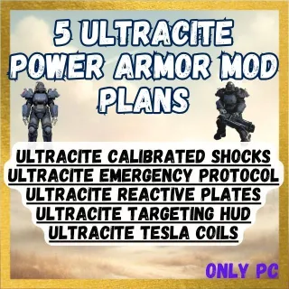 X5 Ultracite Power Armor Mod Plans (ONLY PC)