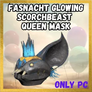Fasnacht Glowing Scorchbeast Queen Mask