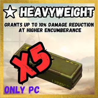 X5 Heavyweight Legendary Mod