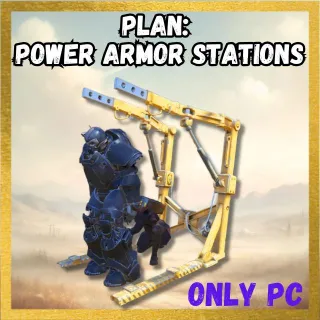 Plan: Power Armor Stations