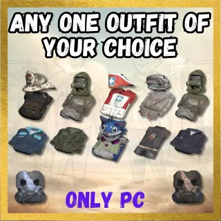 3 Rare Outfits of Your Choice from the List