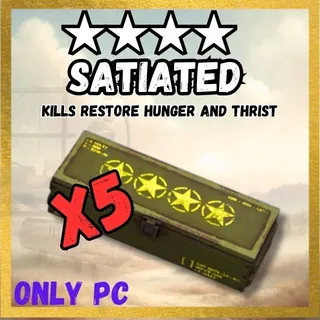 X5 Satiated Legendary mod