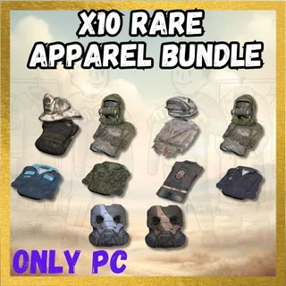 X9 RARE APPAREL BUNDLE (ONLY PC)