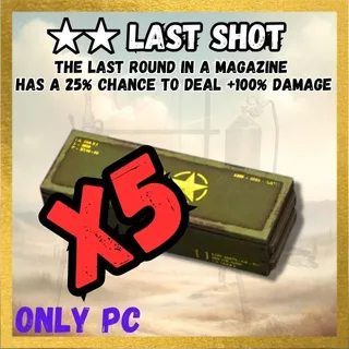 X5 Last Shot Legendary Mod