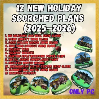 12 New Holiday Scorched Plans (2025–2026)