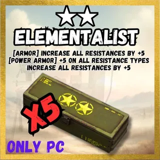 X5 Elementalist Legendary Mod