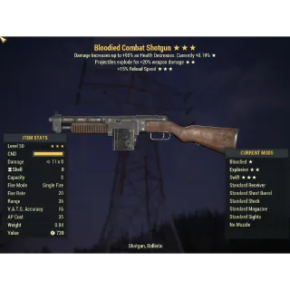 Combat Shotgun B/E/15R