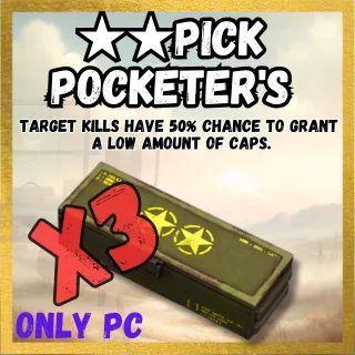 X3 Pick Pocketer's Legendary mod
