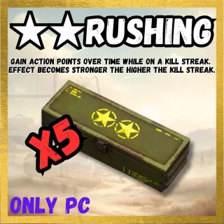 X5 Rushing Legendary Mod