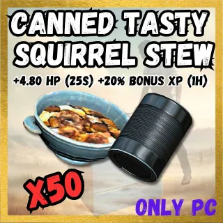 X50 Canned Tasty Squirrel Stew