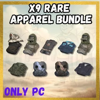 X9 RARE APPAREL BUNDLE (ONLY PC)