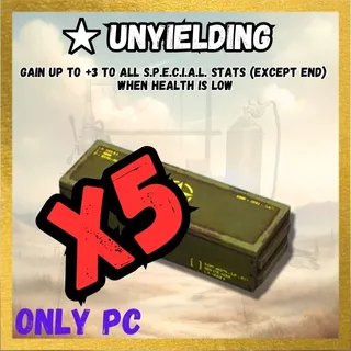 X5 Unyielding Legendary Mod