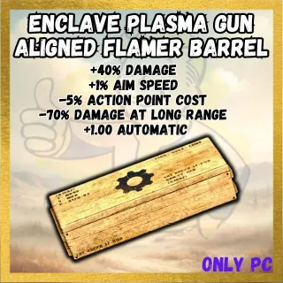 Mod Enclave  Aligner Flamer Barrel