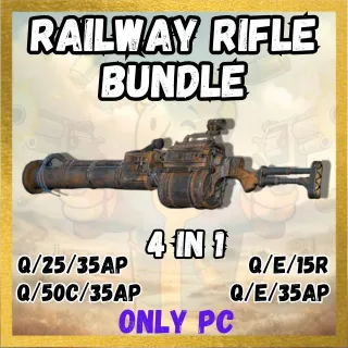 X4 RAILWAY RIFLE BUNDLE (PC ONLY)