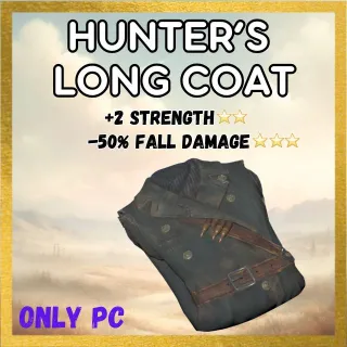 Hunter's Long Coat +2 Str/-50% FD